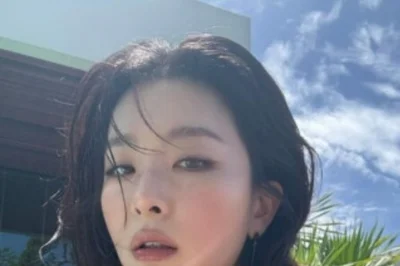 레드벨벳 슬기, 발리 달군 파격 비키니 자태…완벽 복근 과시