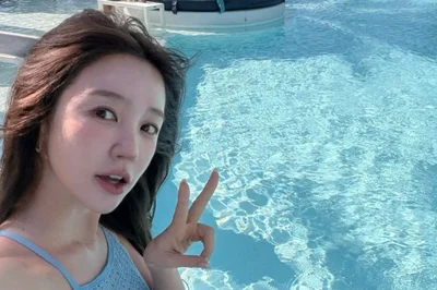 '40대' 윤은혜, 세월 역행한 완벽 수영복 자태…리조트 근황