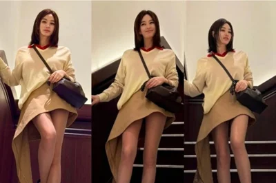 김혜수, 56세 잊은 파격 초미니스커트…완벽 각선미