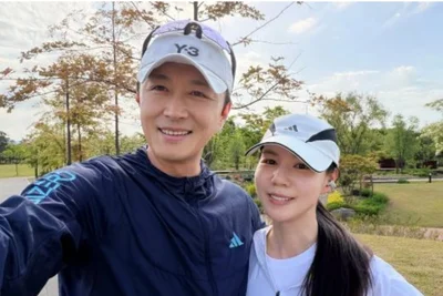 '하차 논란' 진태현, 아내 박시은과 암 딛고 마라톤 도전