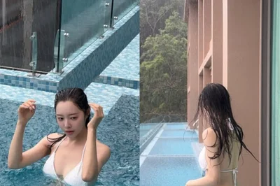 '박성광 아내' 이솔이, 암 투병 딛고 완성한 42kg 비키니 자태
