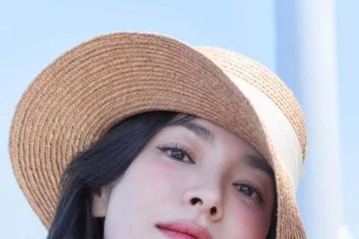 송혜교, 청량감 넘치는 완벽 리조트룩…나이 잊은 독보적 비주얼