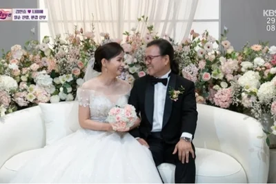 '62세 초혼' 나미애, 70세 김인효와 감격의 늦깎이 결혼