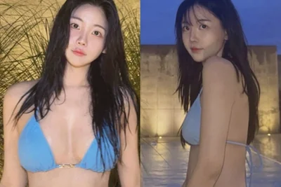 레이나, 파격 비키니 자태 공개…이주연도 감탄한 반전 몸매