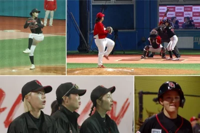 '야구여왕2' 블랙퀸즈, 개막전 만루 위기…산타즈 이대호 뜬다