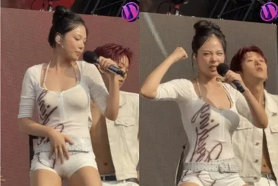 비비, 워터밤서 비키니 노출…'19금 퍼포먼스' 발칵