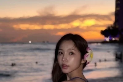 '환승연애2' 성해은, 하와이 노을 수놓은 비키니 자태… 독보적 청순 글래머 미모