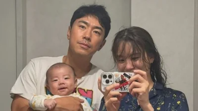이시언·서지승 부부, 생후 4개월 아들 솔민 군과 일상 가족사진 근황 공개