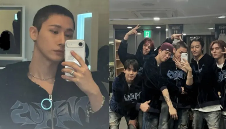 삭발 퍼포먼스 현장