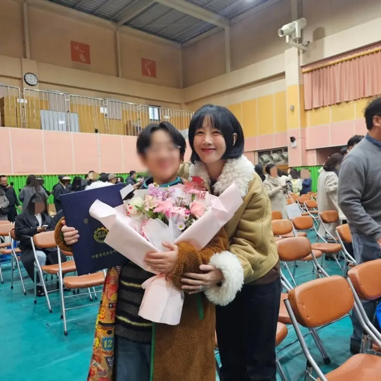 별 하하 아들 드림 졸업식