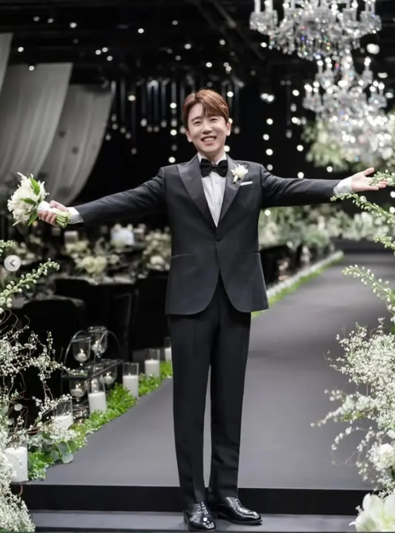 남창희 윤영경 웨딩드레스 자태