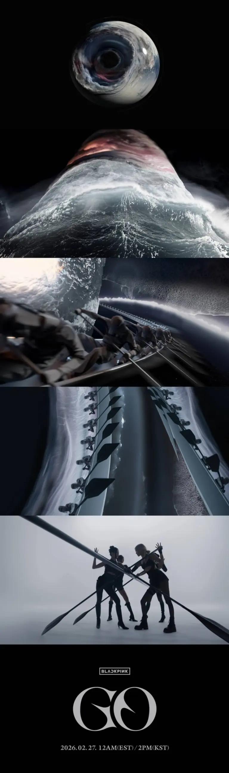 블랙핑크 신곡 GO 티저 이미지