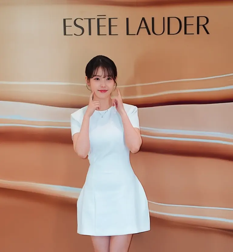 아이유 클로즈업 사진