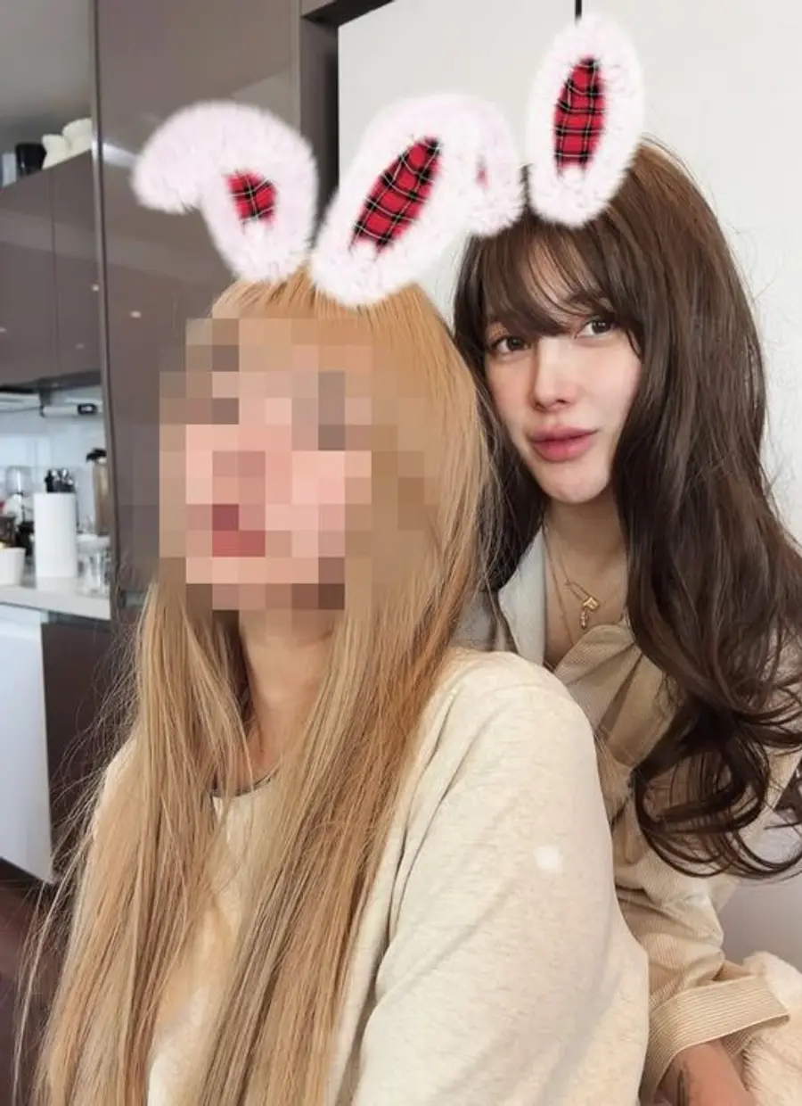 서인영 긴 머리 변신