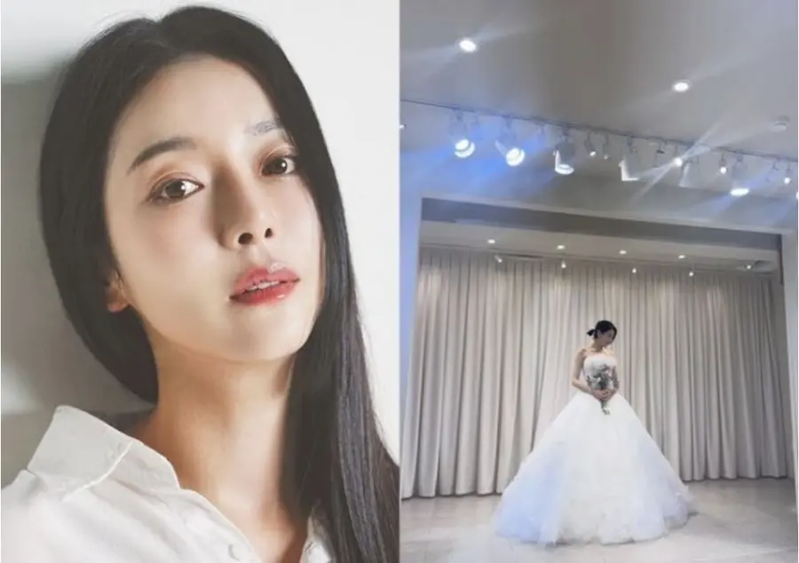 지안, '강속구 투수' 엄정욱과 백년가약… "내 마음도 빠르게 사로잡아"