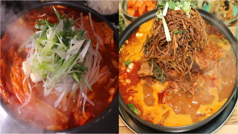 '2TV 생생정보' 맛집 맞수다, 서울 군자역 사거리매운양푼등갈비찜과 인천 주안역 고구마줄기 감자탕 뼈집 맞대결